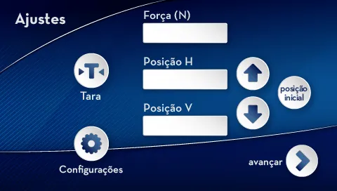 Tela touchscreen 02 - cisalhamento direto