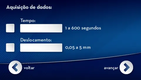 Tela touchscreen 05 - cisalhamento direto