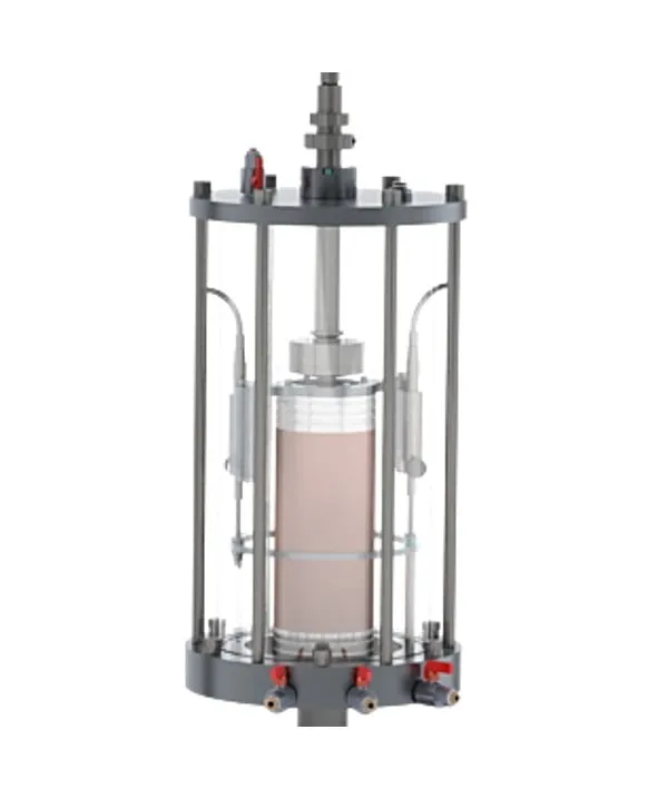 Célula triaxial dinâmica