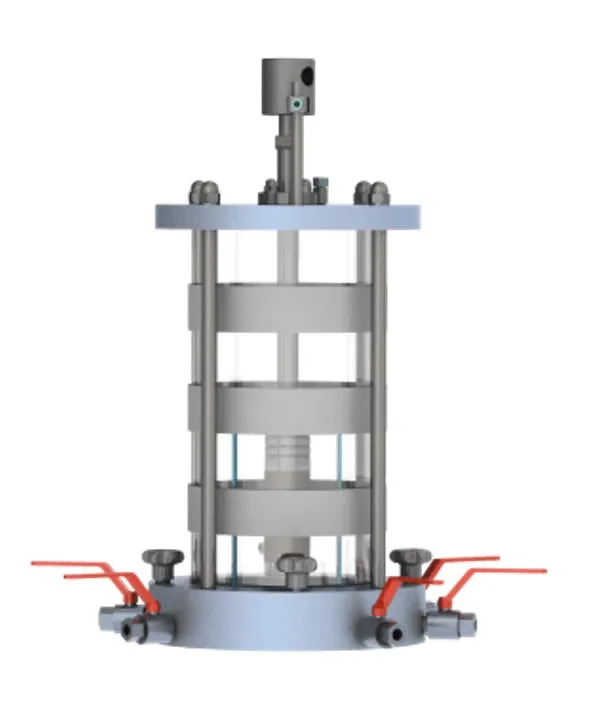 Célula triaxial estática
