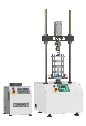 Máquina de ensaio triaxial dinâmico automático