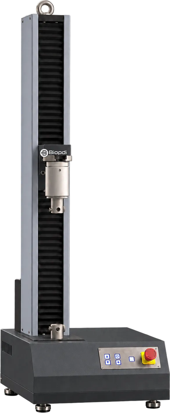 Máquina universal de ensaios Biopdi MBIOI-10-M2 coluna simples de 2 a 10 kN