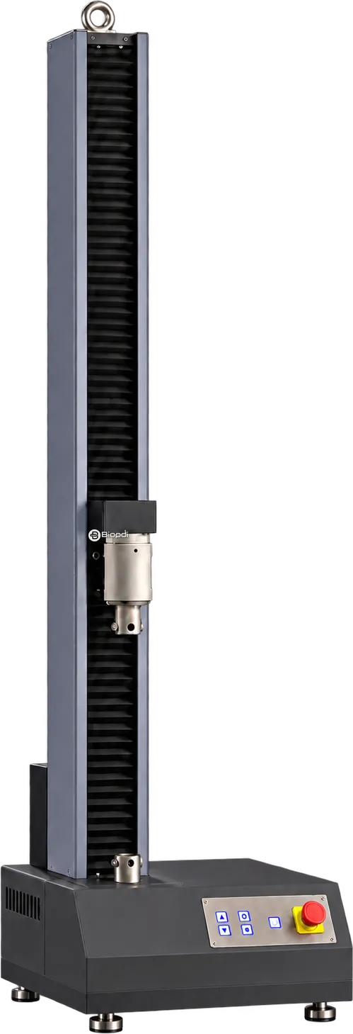 Máquina universal de ensaios Biopdi MBIOI-10-M2 coluna estendida de 2 a 10 kN