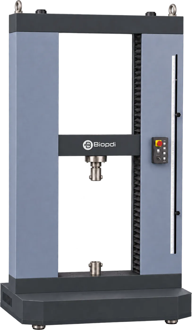 Máquina universal de ensaios Biopdi MBIOII-300-M2 autoportante de 300 kN