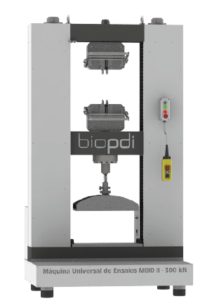 Maquina universal de ensaio - mbio II - 20000 a 30000 kgf - biopdi